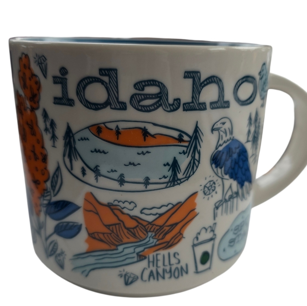 Coffee Cup. Idaho Themed Ceramic Mug - Starbucks Collectable